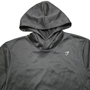 Gymshark Legacy Logo Hoodie Men's Long Sleeve Cotton Pullover Sz Xl